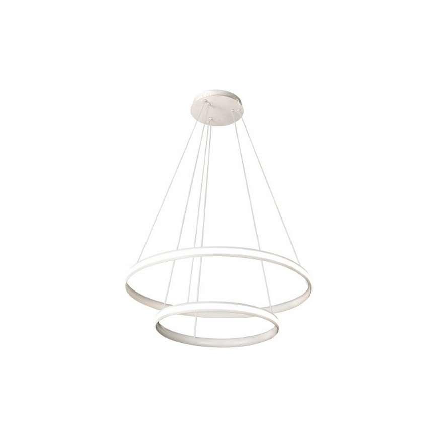 LED-himmennettävä riippuvalaisin vaijerilla LED/90W/230V 3000-6500K Ø 60 cm + kaukosäädin