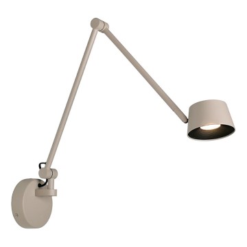 Himmennettävä LED-seinävalaisin SAVINA LED/9W/230V beige