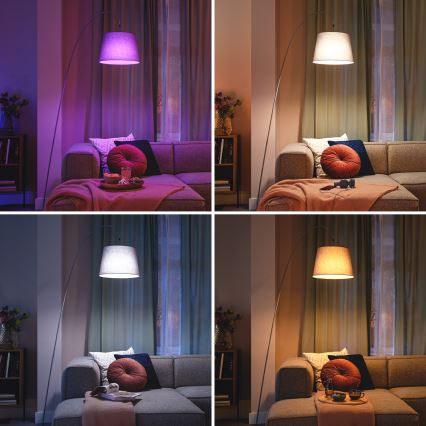 Himmennettävä RGB-LED-lamppu Philips SMART P45 E14/4,9W/230V 2200-6500K CRI 90