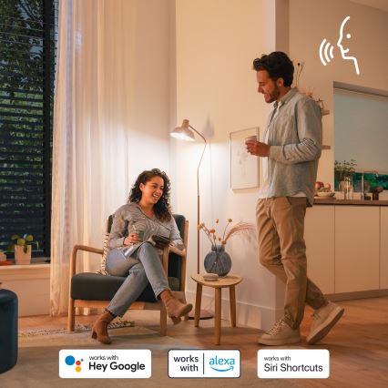 Himmennettävä RGB-LED-lamppu Philips SMART P45 E14/4,9W/230V 2200-6500K CRI 90
