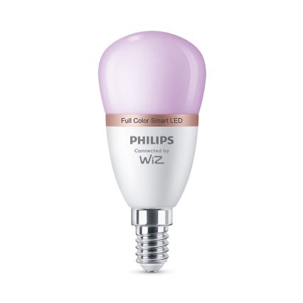 Himmennettävä RGB-LED-lamppu Philips SMART P45 E14/4,9W/230V 2200-6500K CRI 90