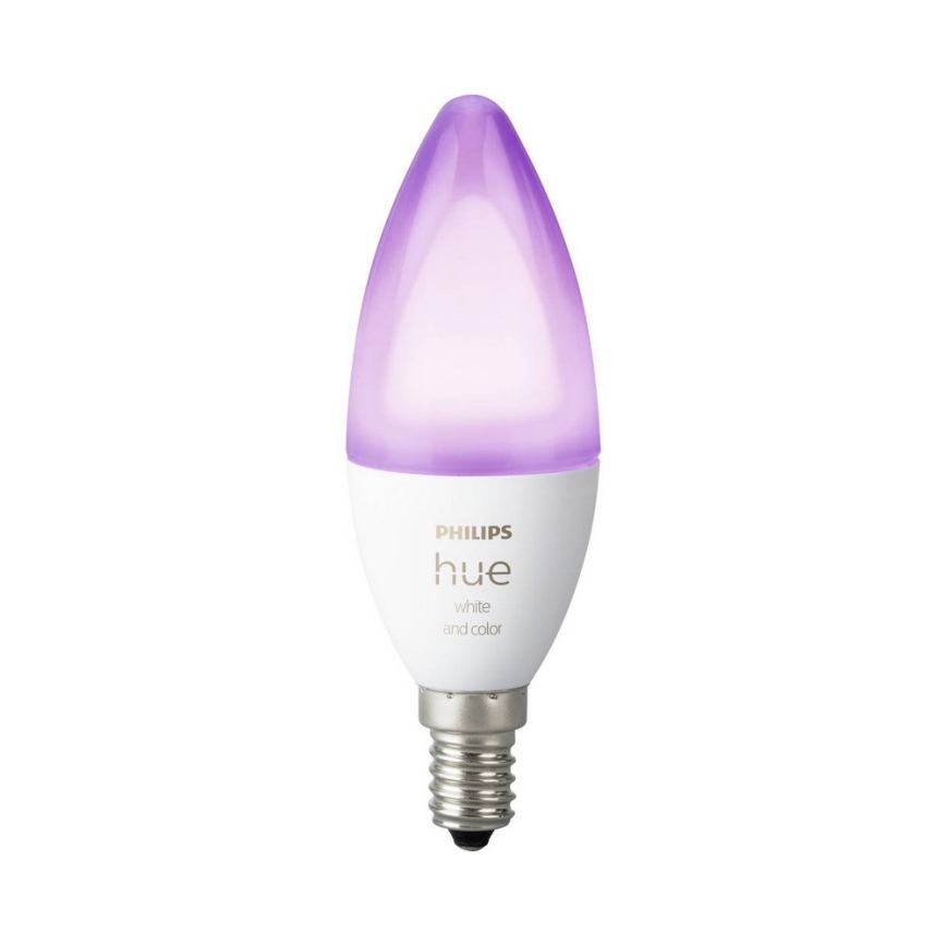 Himmennettevä LED-polttimo Philips Hue WHITE AND COLOR AMBIANCE B39 E14/5,3W/230V 2200K - 6500K