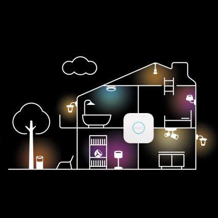 Himmennettevä LED-polttimo Philips Hue WHITE FILAMENT ST64 E27/7W/230V 2100K