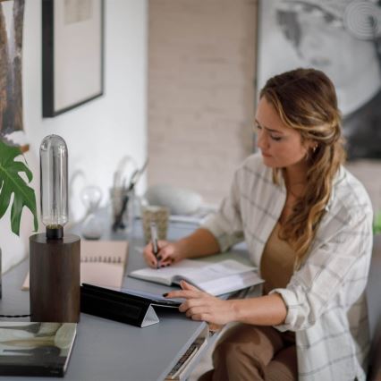 Himmennettevä LED-polttimo SMOKY VINTAGE Philips T65 E27/6,5W/230V 4000K