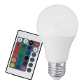 Himmennys RGB LED-polttimo A60 E27/6W/230V 3000K - Eglo 10899