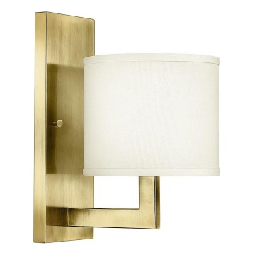 Hinkley - HAMPTON-seinävalaisin 1xE27/60W/230V, kultainen