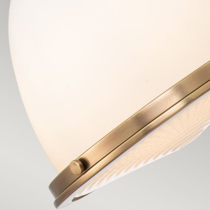 Hinkley - Riippukattokruunu AMELIA 1xE27/60W/230V messinki