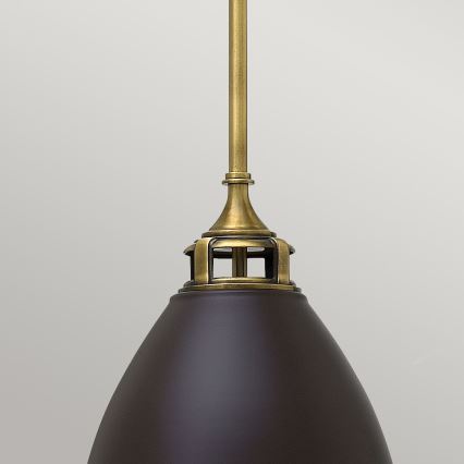 Hinkley - Riippukattokruunu AMELIA 1xE27/60W/230V pronssi