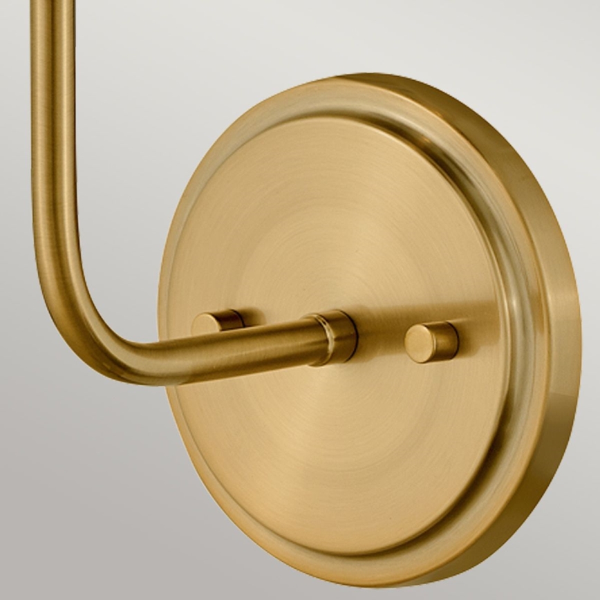 Hinkley - Seinävalaisin CLARKE 1xE27/40W/230V messinki/musta