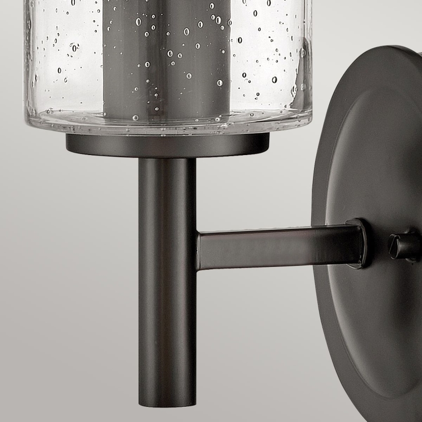 Hinkley - Seinävalaisin COLLIER 1xE27/60W/230V musta