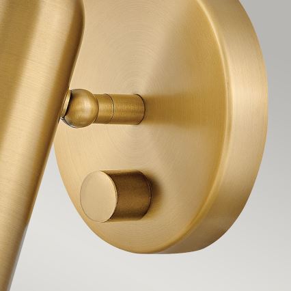 Hinkley - himmennettävä LED-seinäspotti DAX LED/9W/230V 3000K, kultainen