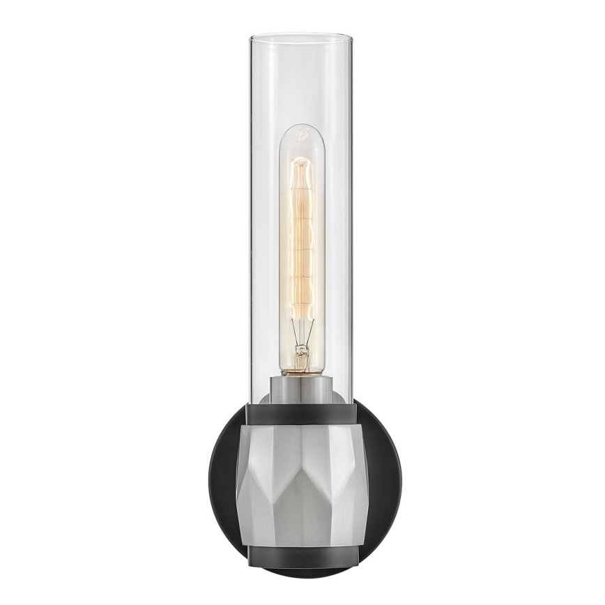 Hinkley - ELLISON kylpyhuoneen seinävalaisin 1xE27/40W/230V IP44 musta