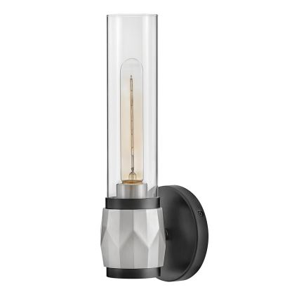 Hinkley - ELLISON kylpyhuoneen seinävalaisin 1xE27/40W/230V IP44 musta