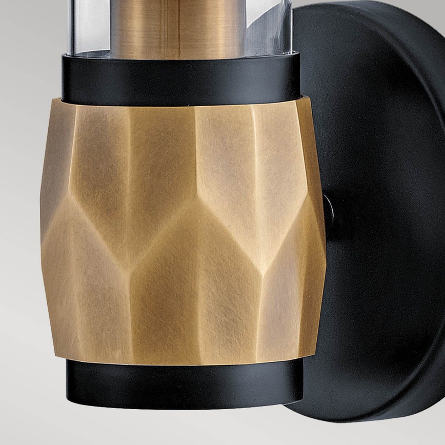 Hinkley - Kylpyhuoneen seinävalaisin ELLISON 1xE27/40W/230V IP44 kulta