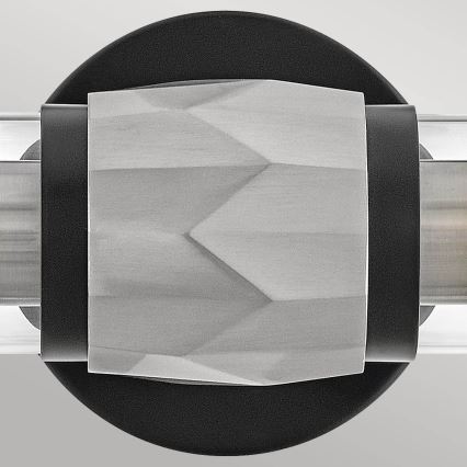 Hinkley - ELLISON kylpyhuoneen seinävalaisin 2 x E27/40W/230V IP44 musta