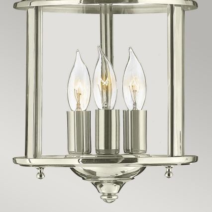 Hinkley - GENTRY-riippuvalaisin ketjukannikkeella, 3xE14/60W/230V, kiiltävä kromi