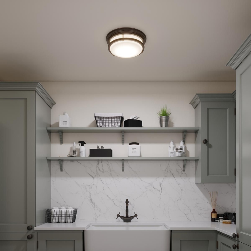 Hinkley - Kylpyhuoneen kattovalaisin HADLEY 3xE27/40W/230V IP44 pronssi