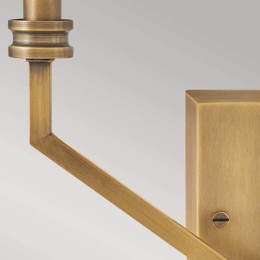 Hinkley - Seinävalaisin MOORE 3xE14/40W/230V kullanvärinen