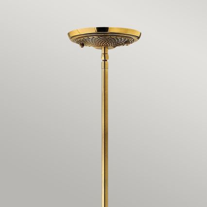 Hinkley - Riippukattokruunu PLANTATION 1xE27/60W/230V kulta