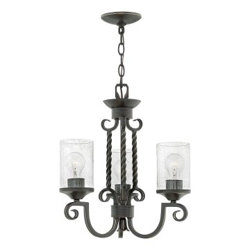 Hinkley - Kattokruunu ketjussa CASA 3xE27/60W/230V