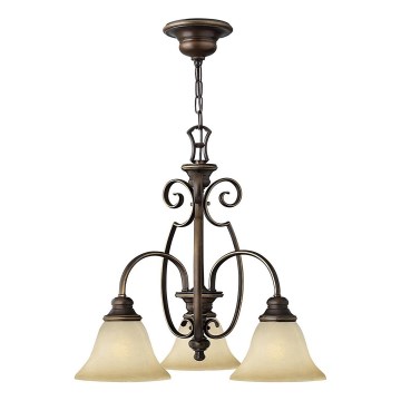 Hinkley - Kattokruunu ketjussa CELLO 3xE27/60W/230V