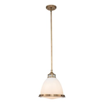 Hinkley - Riippukattokruunu AMELIA 1xE27/60W/230V messinki