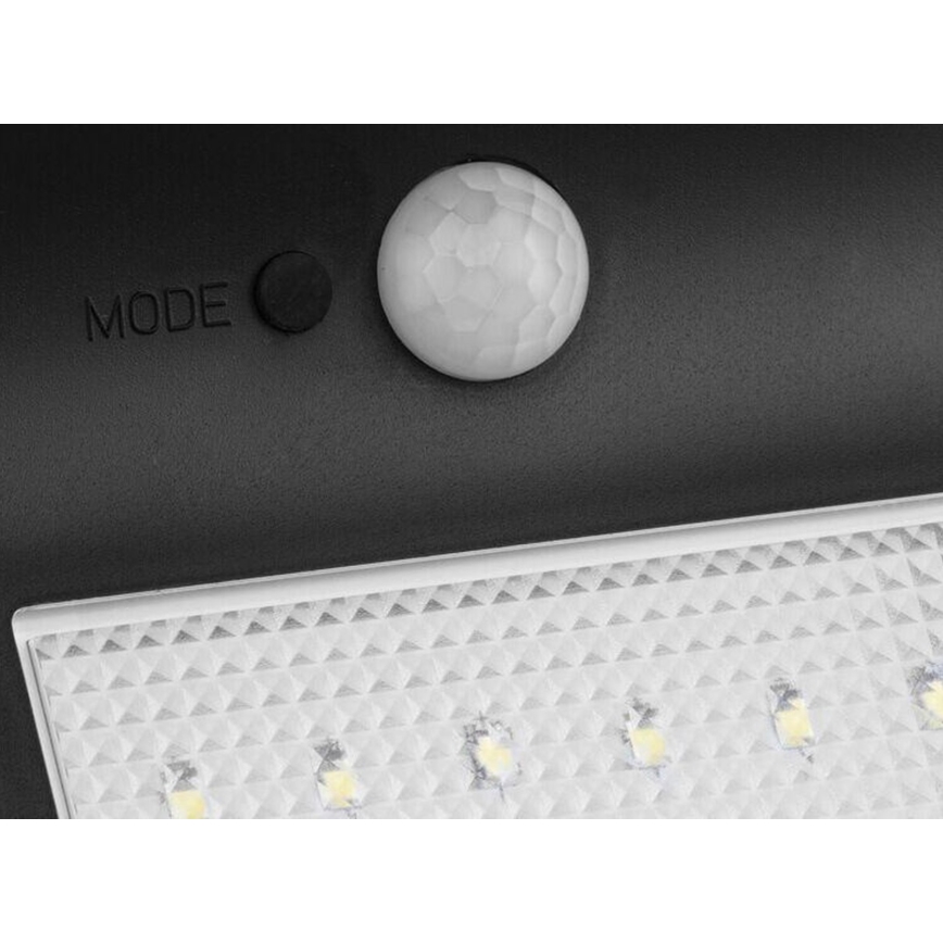 HÖFFTECH - LED-aurinkokäyttöinen seinävalaisin liike- ja hämärätunnistimella LED/3,7V 2200 mAh IP44