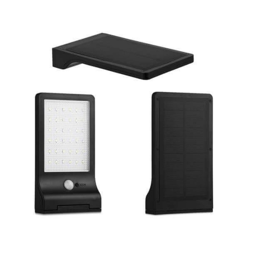 HÖFFTECH - LED-aurinkokäyttöinen seinävalaisin liike- ja hämärätunnistimella LED/3,7V 2200 mAh IP44