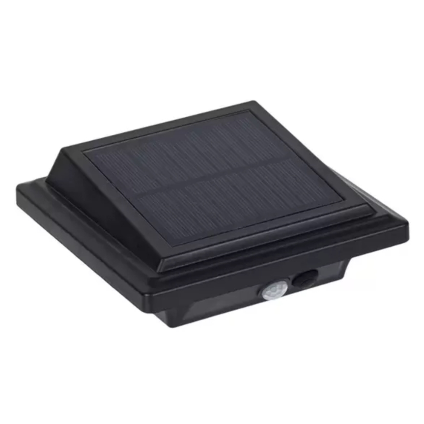HÖFFTECH - LED-aurinkokäyttöinen seinävalaisin liiketunnistimella ja hämäräkytkimellä LED/3,7V 2000 mAh IP65