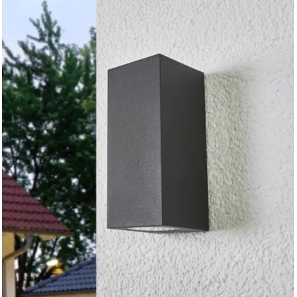 HÖFFTECH - Ulkoseinävalaisin 2xGU10/35W/230V IP65