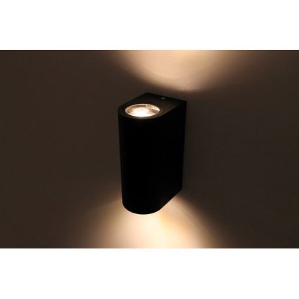 HÖFFTECH - Ulkoseinävalaisin 2xGU10/35W/230V IP65