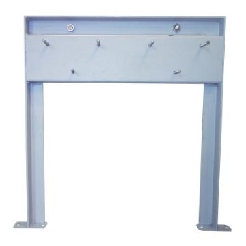 Hopeanvärinen runko 45 x 49,4 cm