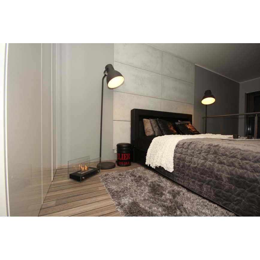 Kratki - BIO-takka 40,2x70 cm 2 kW musta