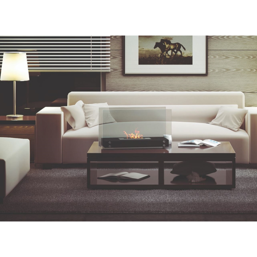 Kratki - BIO-takka 40,2x70 cm 2 kW musta