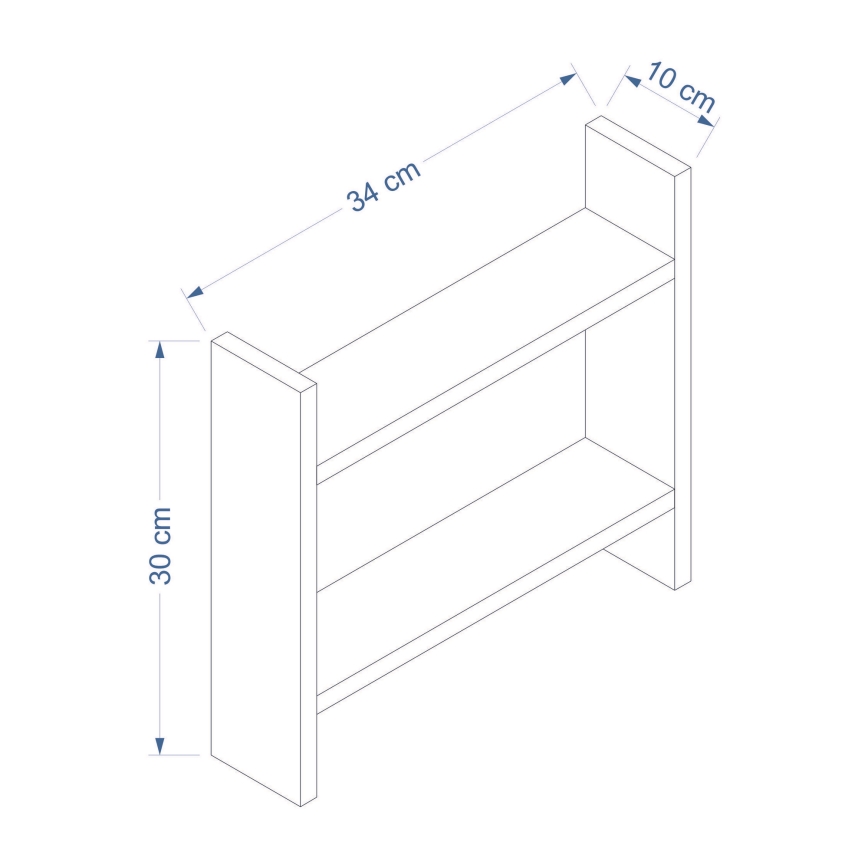 Hylly KOREN antrasiitti