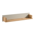 Hylly MENTA 110x20x21 cm tammi wotan/harmaa