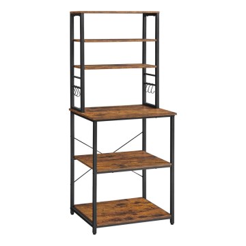 Hyllykkö MARGE ruskea/musta