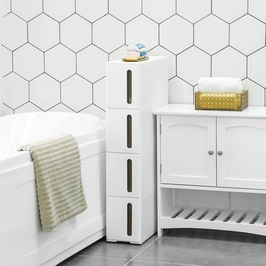 Hyllykkö MARGE valkoinen/ruskea