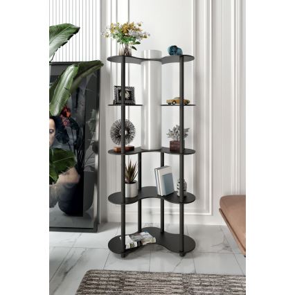 Hyllyllinen lattiavalaisin NOTO 1xE27/40W/230V musta