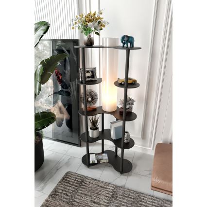 Hyllyllinen lattiavalaisin NOTO 1xE27/40W/230V musta