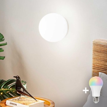 Ideal Lux 59815 - LED RGBW Himmennettävä seinävalaisin MAPA 1xE27/9W/230V 2700-6500K