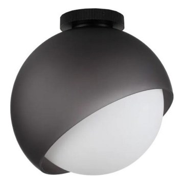 Ideal Lux - BLOOM kattovalaisin 1xE27/42W/230V Ø 30 cm musta