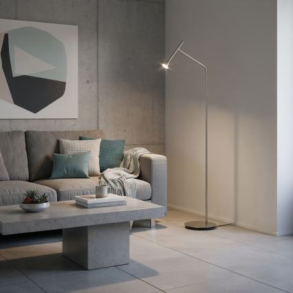 Ideal Lux - DIESIS LED-lattiavalaisin, 4,5 W/230 V, CRI 95, mattakromi