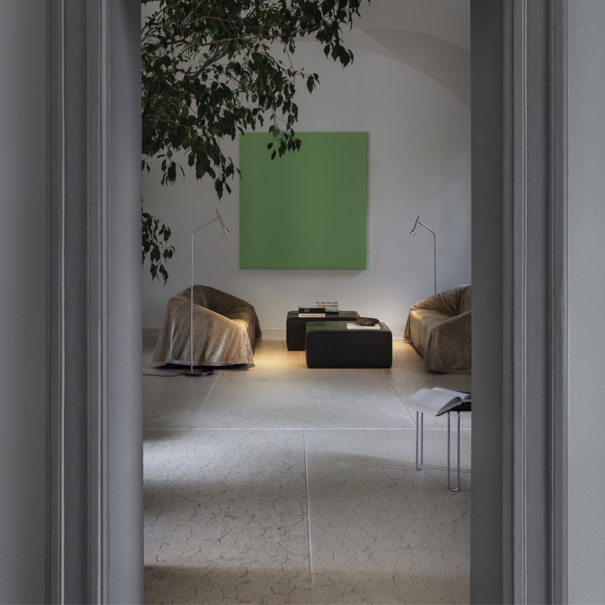 Ideal Lux - DIESIS LED-lattiavalaisin, 4,5 W/230 V, CRI 95, mattakromi