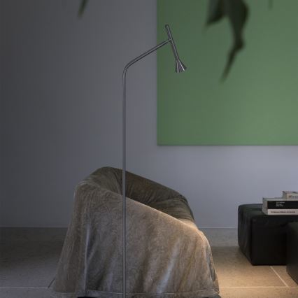 Ideal Lux - DIESIS LED-lattiavalaisin, 4,5 W/230 V, CRI 95, mattakromi