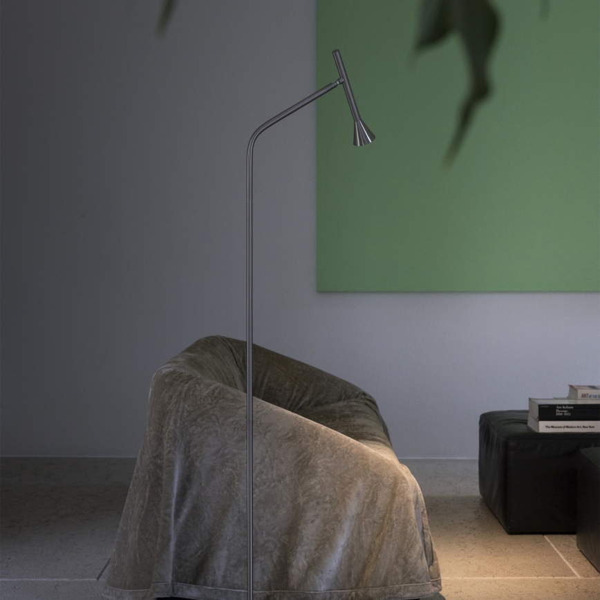 Ideal Lux - DIESIS LED-lattiavalaisin, 4,5 W/230 V, CRI 95, mattakromi