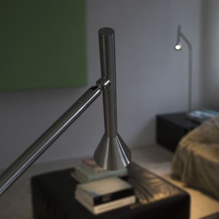 Ideal Lux - DIESIS LED-lattiavalaisin, 4,5 W/230 V, CRI 95, mattakromi