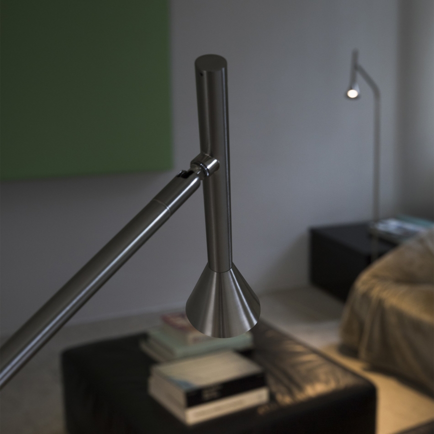 Ideal Lux - DIESIS LED-lattiavalaisin, 4,5 W/230 V, CRI 95, mattakromi