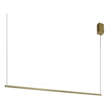 Ideal Lux - ESSENCE LED, kaapelilla varustettu riippuvalaisin LED/19W/230V 3000K CRI 90, messinki