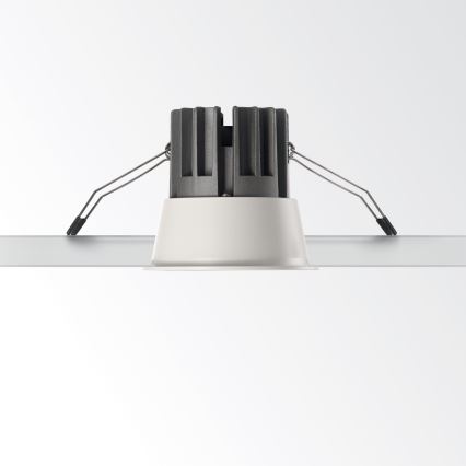 Ideal Lux - LED-uppovalaisin GAME TRIM LED/11W/230V 3000K CRI 90 hal. 8,5 cm IP40 kultainen/valkoinen